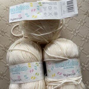 Stylecraft Bambino Yarn - 3 Skeins